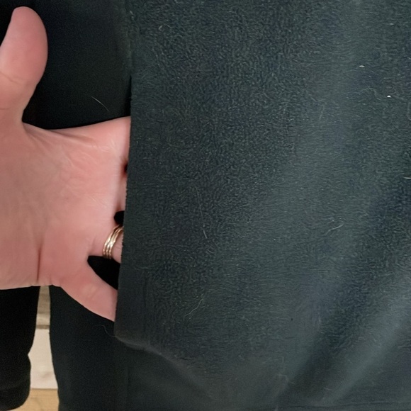 Starter size XL (46-48) black zip up fleece jacket with pockets - Picture 2 of 7
